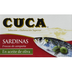 Chollo - Pack de 5 Latas de Sardinas en Aceite de Oliva Cuca (5x120g)