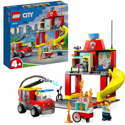 Chollo - Parque de Bomberos y Camión de Bomberos | LEGO City 60375