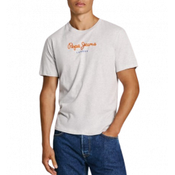 Chollo - Pepe Jeans Eggo N Regular Fit Logo T-Shirt | PM508208913