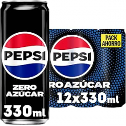 Chollo - Pepsi Zero Azúcar Lata 33cl (Pack de 12)