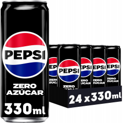 Chollo - Pepsi Zero Azúcar Lata 33cl (Pack de 24)