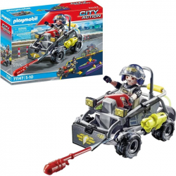 Chollo - PLAYMOBIL City Action Fuerzas Especiales - Quad Multiterreno | 71147