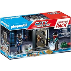 Chollo - PLAYMOBIL City Action Starter Pack Caja Fuerte | 70908