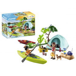 Chollo - PLAYMOBIL Family Fun Camping con Hoguera | 71425