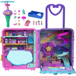 Chollo - Polly Pocket Maleta Vacaciones sobre Ruedas de Pollyville | Mattel HKV43