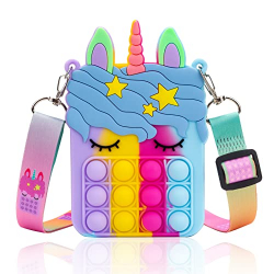 Chollo - Pop It Fidget Toys Bolso Unicornio