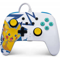 Chollo - PowerA Enhanced Wired Controller for Nintendo Switch (Pikachu High Voltage) | NSGP0041-01