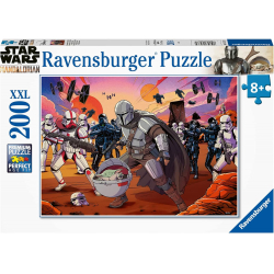 Chollo - Ravensburger Puzzle Star Wars The Mandalorian: Face Off 200 piezas | 13278