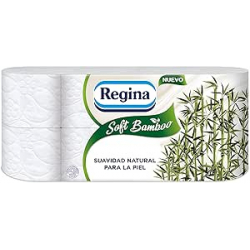 Regina Soft Bamboo Papel Higiénico 8 rollos