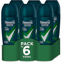 Chollo - Rexona Men Advanced Protection Roll-On Quantum Dry 72h 50ml (Pack de 6)