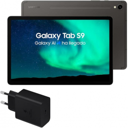 Samsung Galaxy Tab S9 256GB WiFi + Cargador 45W