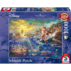 Schmidt Puzzle Thomas Kinkade: Disney The Little Mermaid 1000 piezas | ‎59479