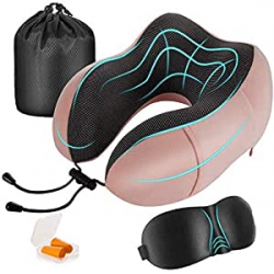 Set de viaje Almohada + Antifaz + Tapones Newdora