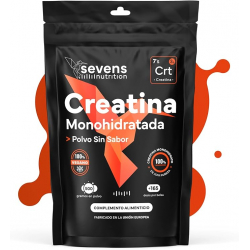 Sevens Nutrition Creatina Monohidratada Polvo (Sin Sabor) 500g