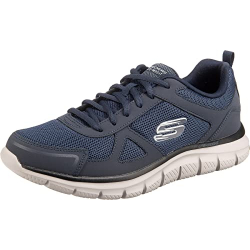 Skechers Track Scloric, Zapatillas Hombre, Navy, 44 EU