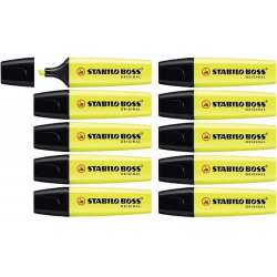 STABILO Boss Original Amarillo (Pack de 10)