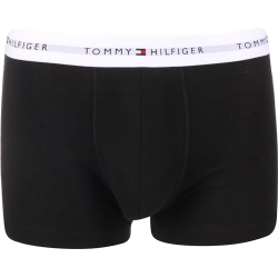 Chollo - Tommy Hilfiger Pack de 5 Calzoncillos Bóxer para Hombre Algodón Elástico, Multicolor (Black/Black/Black/Black/Black), L