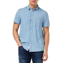 Chollo - Tommy Hilfiger TJM Regular Short Sleeve Denim Shirt | DM0DM189581AA