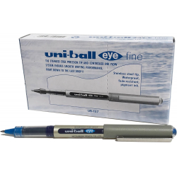 UNI-BALL Eye Fine UB-157 Azul (Pack de 12)