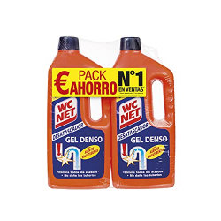 WC NET Gel Denso Desatascador 1L (Pack de 2)