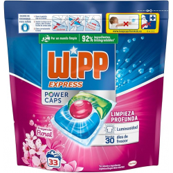 Wipp Express Power Caps Fragancia Floral 33 cápsulas